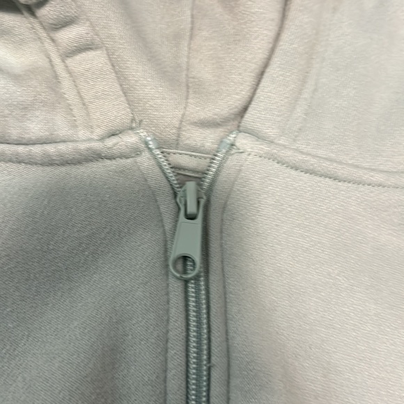 cropped teal hoodie - Picture 2 of 3